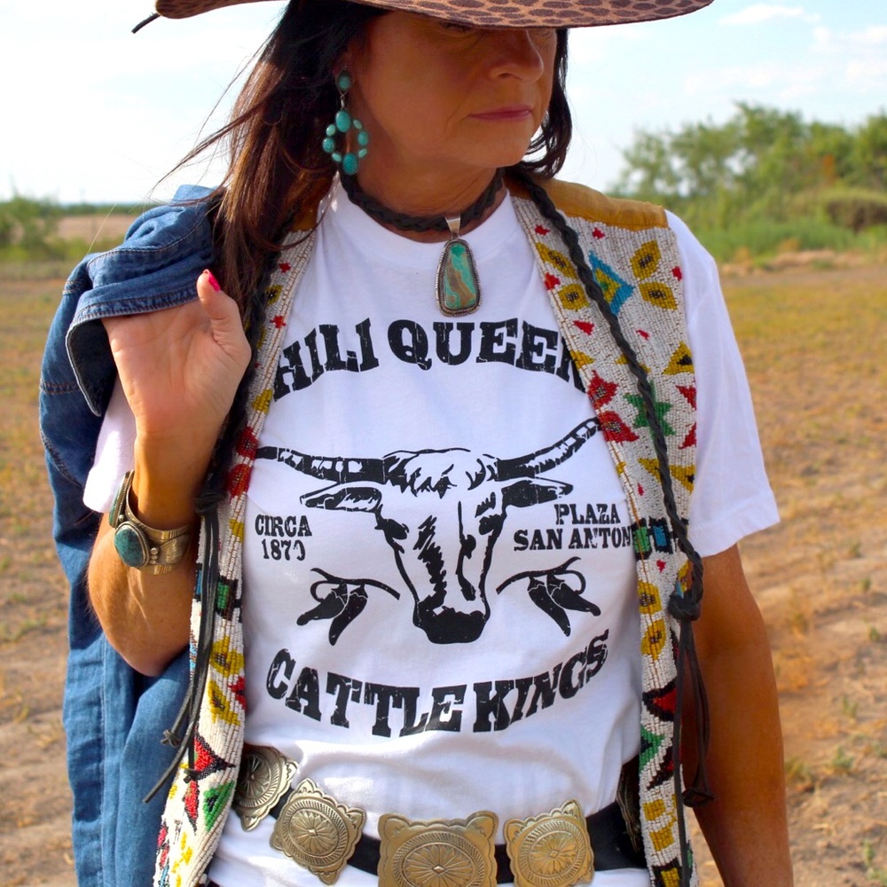 Chili Queens and Cattle Kings Tee